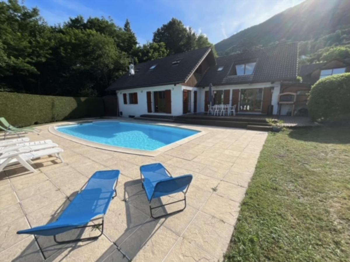 Villa Avec Piscine, Vue Lac Et Montagne Sévrier Εξωτερικό φωτογραφία