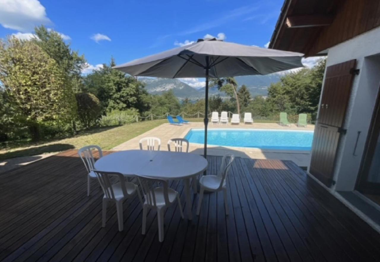 Villa Avec Piscine, Vue Lac Et Montagne Sévrier Εξωτερικό φωτογραφία